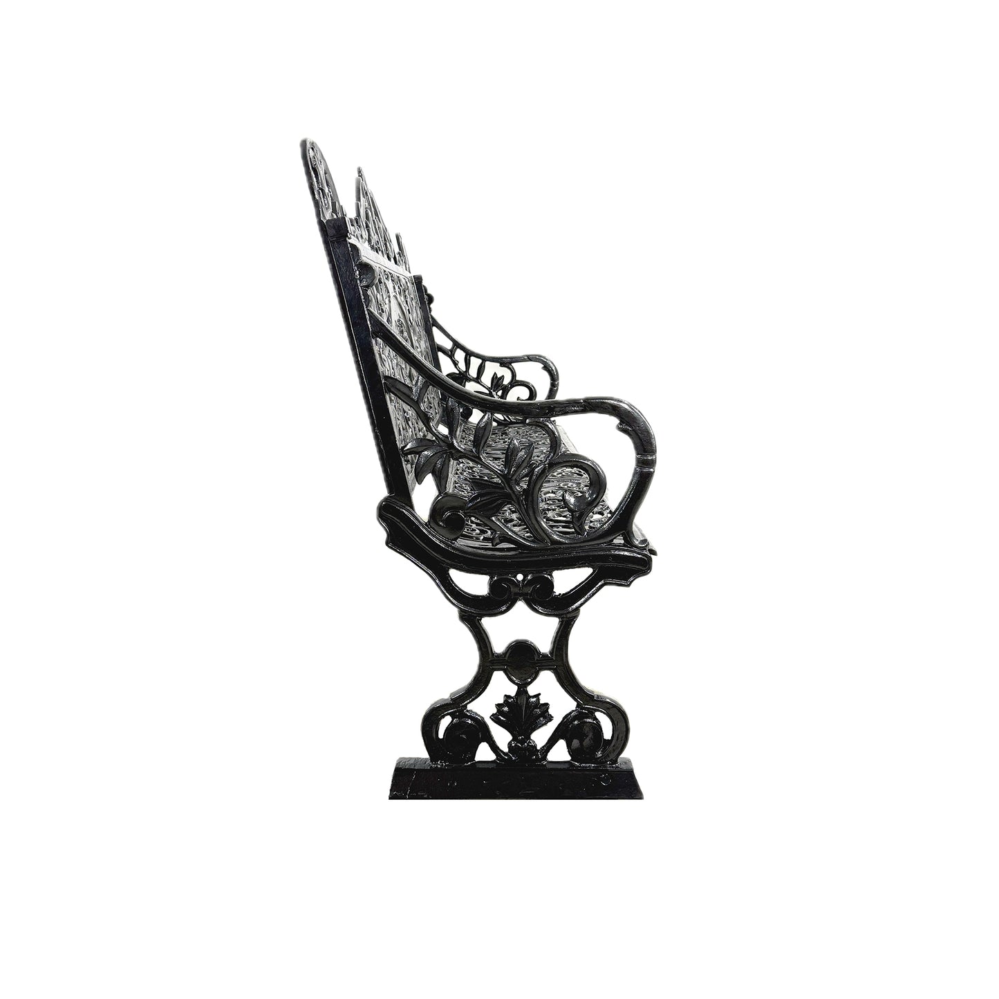 Ornamental Iron Garden Bench