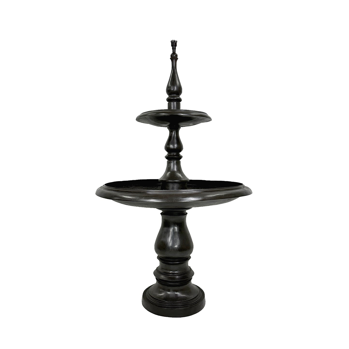Contemporary Two Tier Bronze Fountain