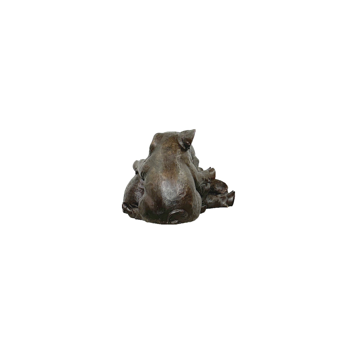 Pile of Piglets Bronze Table-top Statue