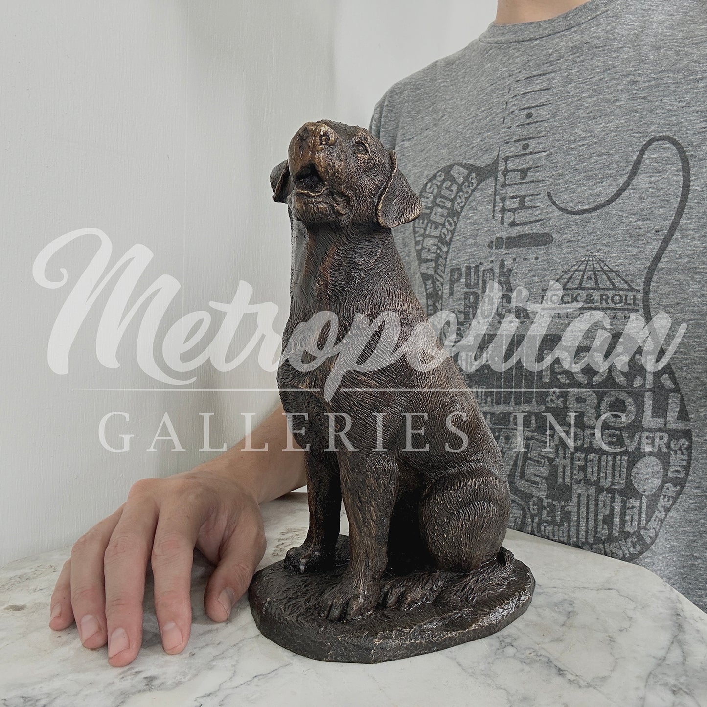 Labrador Retriever Table-top Sculpture