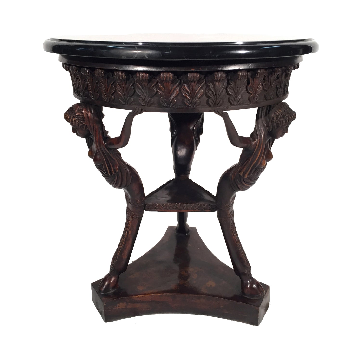Three Satyr Bronze Table Base
