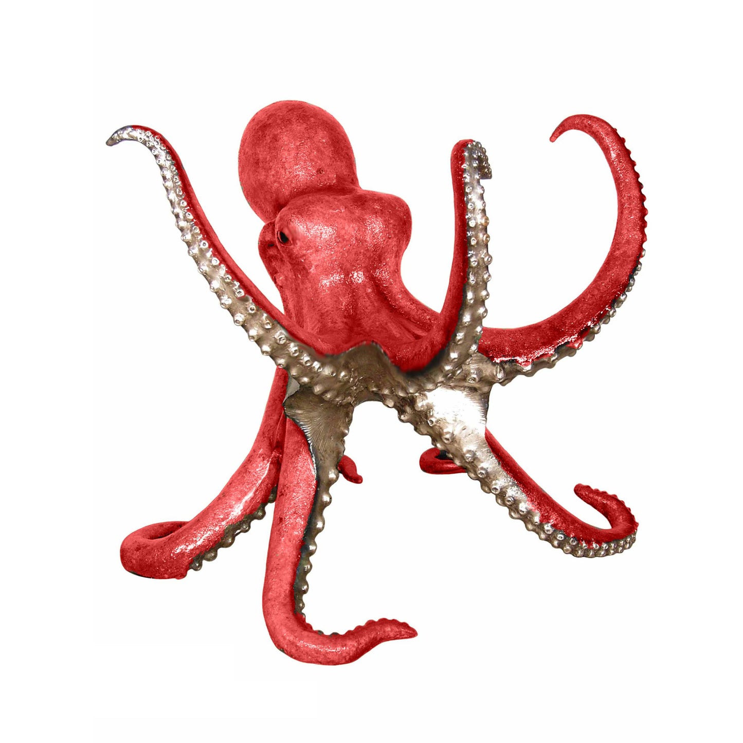 Octopus Bronze Table Base Statue