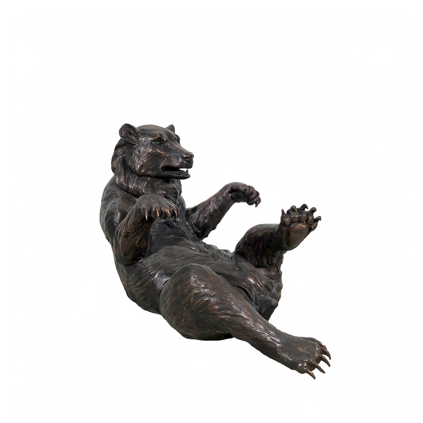 Bear Coffee Table Base Bronze Statue