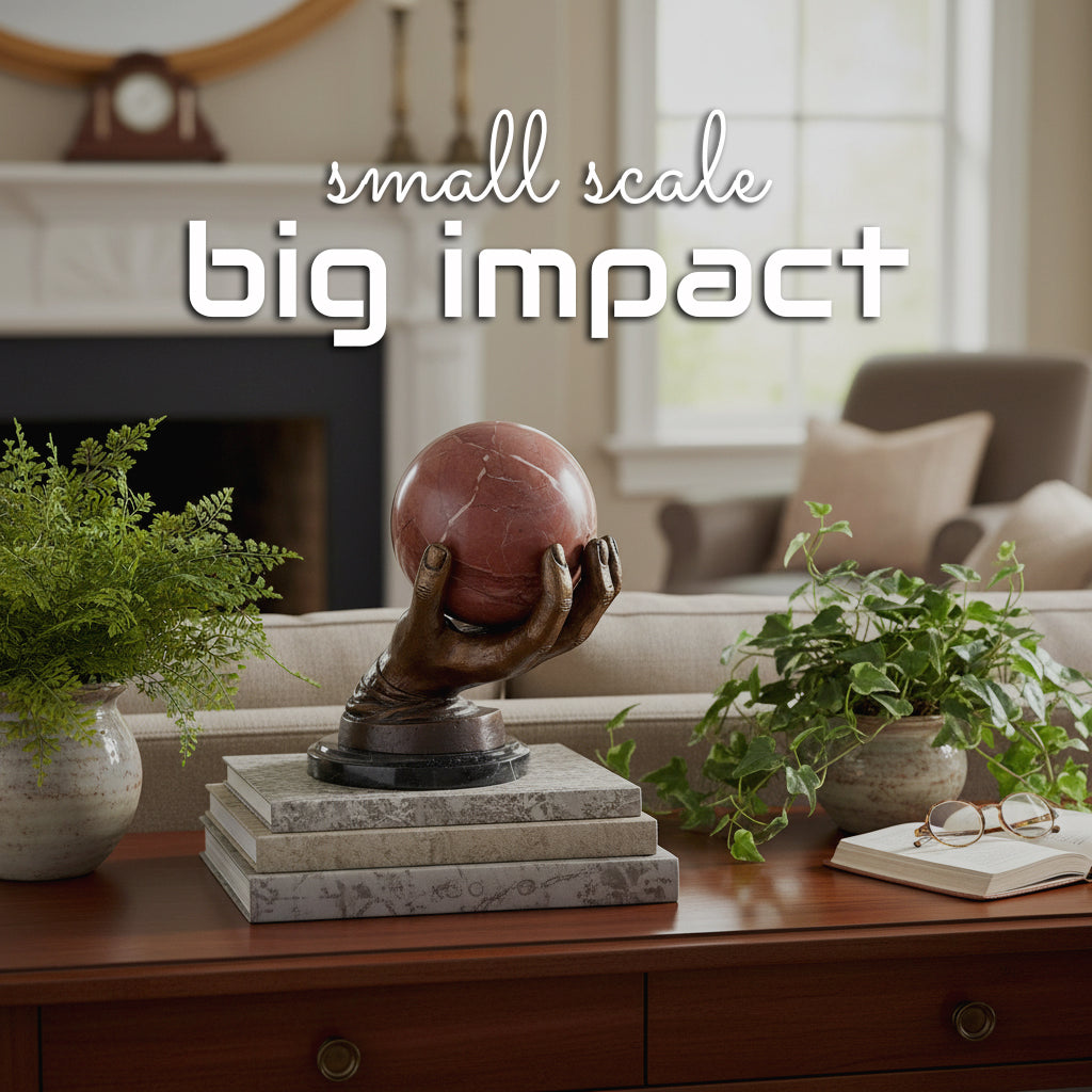 Small Scale. Big Impact. Table-Top Sculpture in Interior Design