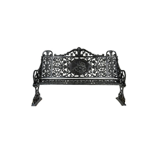 Ornamental Iron Garden Bench