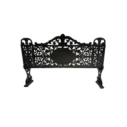 Ornamental Iron Garden Bench