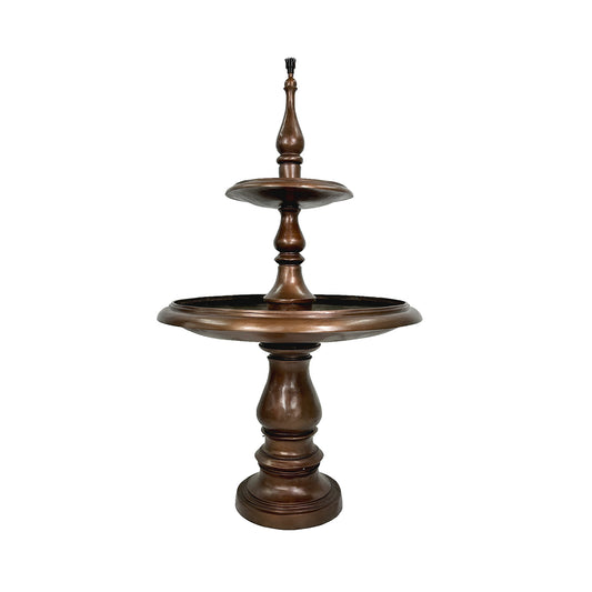 Contemporary Two Tier Bronze Fountain