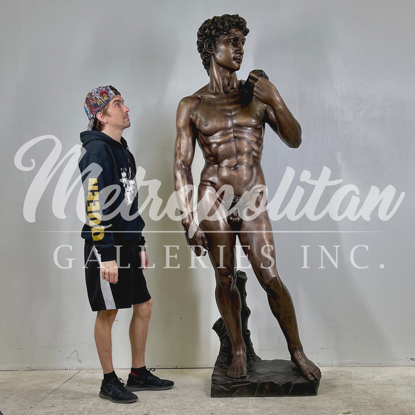 Life-size David Bronze Statue