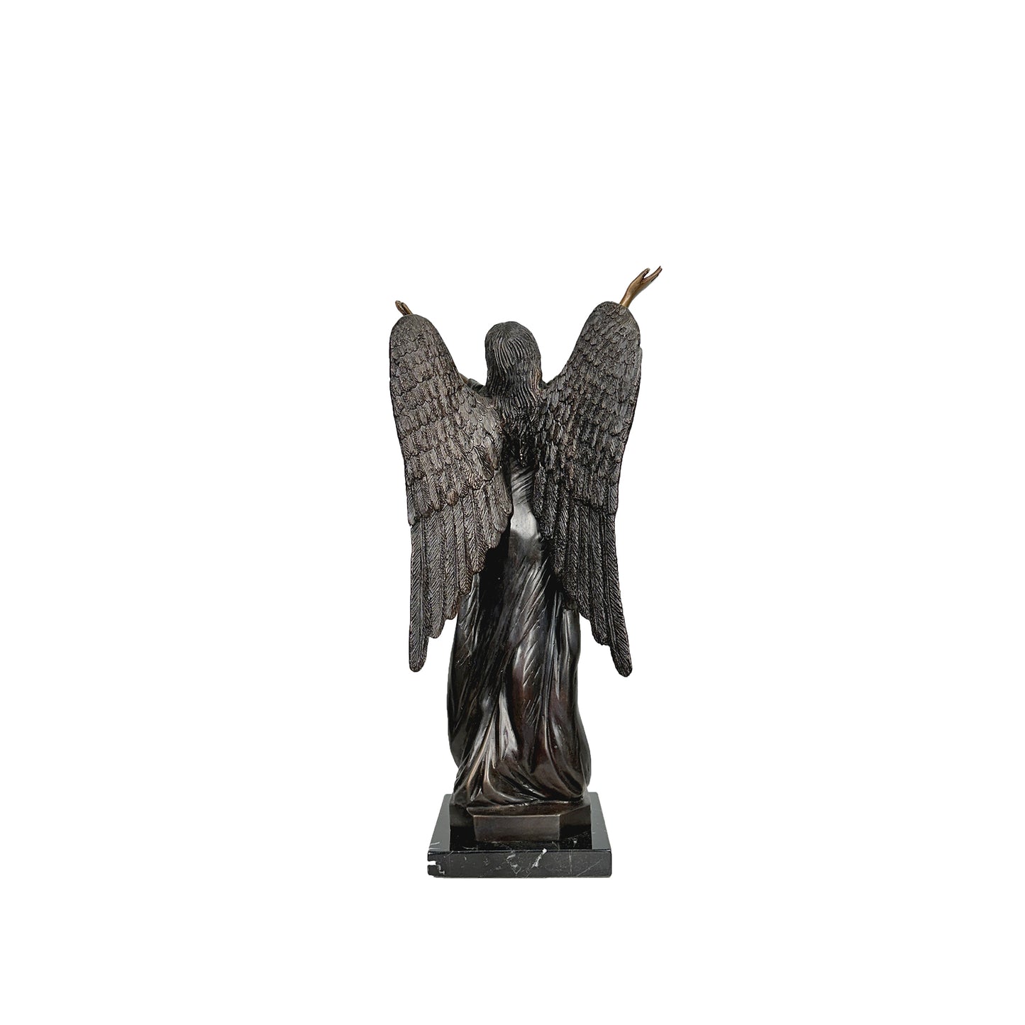 Small Standing Angel Table-top Bronze Statue