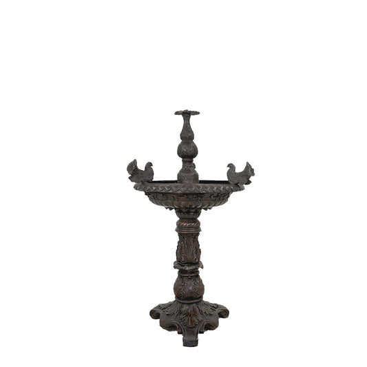 Bronze Fountain with Birds