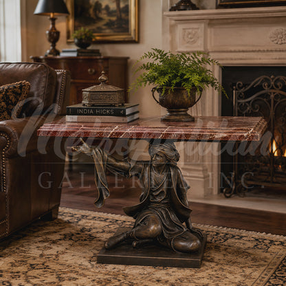 Arabian Lady Low Side Table