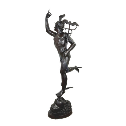 Mercury Bronze Statue