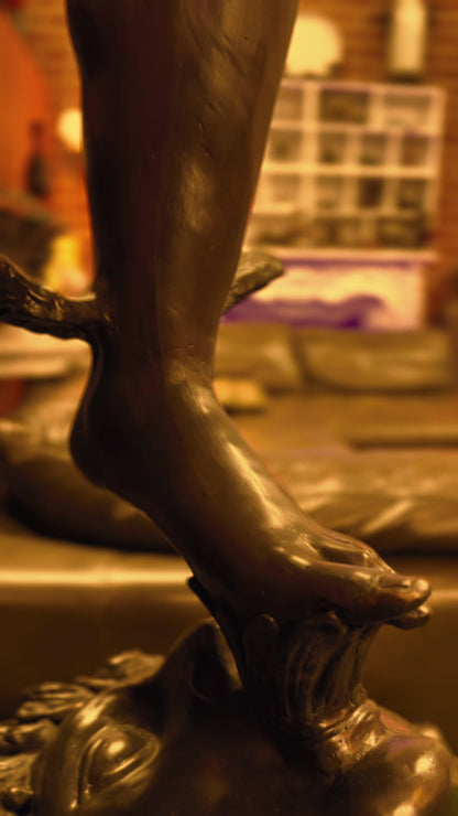 Mercury Bronze Statue
